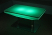 Table LED - 88x54x56cm - plaque de verre incluse 