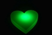 LED Heart - 40 x 40 x 8cm - Multicolor 