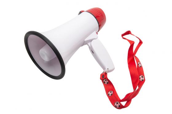 Mégaphone - Haut-parleur de fan  