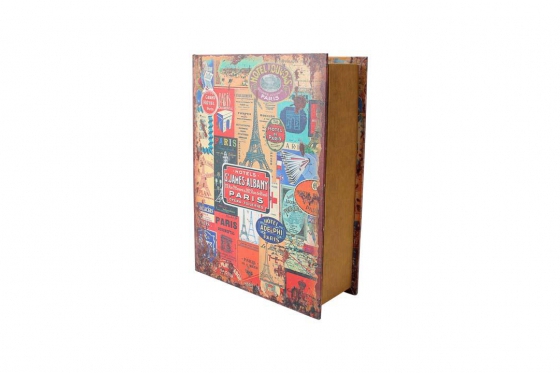 Bücher-Safe Paris - 3teilig 2 