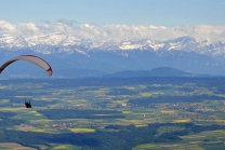 Jura Gleitschirmfliegen - 1 Flug für 1 Person