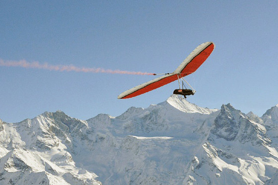 Deltaplane en biplace - à Zinal  