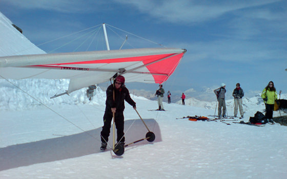 Deltaplane en biplace - à Zinal 1 
