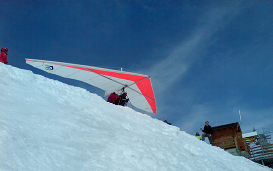 Deltaplane en biplace - à Zinal 3 