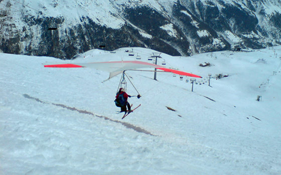 Deltaplane en biplace - à Zinal 4 