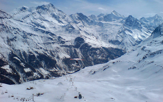 Deltaplane en biplace - à Zinal 5 