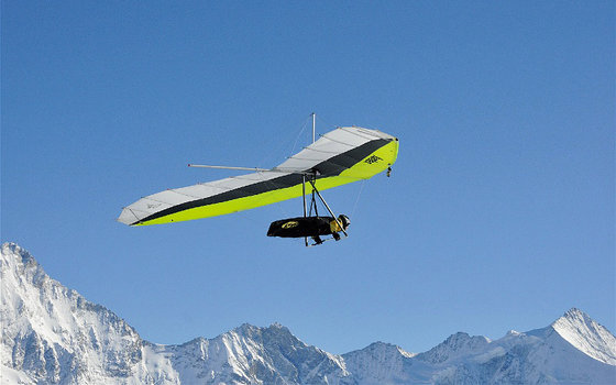 Deltaplane en biplace - à Zinal 8 