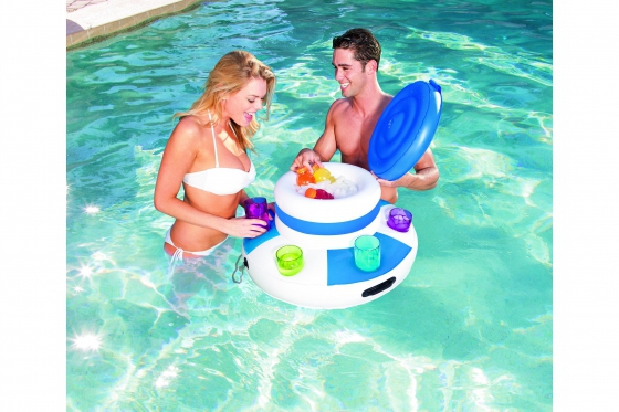 Schwimmender Getränkekühler - 16l Kühlfach - von Bestway 2 