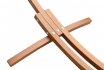 Holz Hängematten-Gestell - 320x100x100cm 3