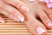 Pedicure mit Gelnägeln - French Nails oder farbig 