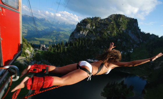Bungee Sprung für 2 - am Stockhorn 2 