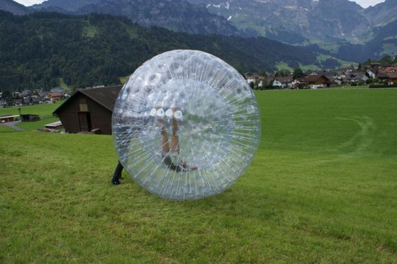 Zorbing in Engelberg - Gutschein für 2 Personen  