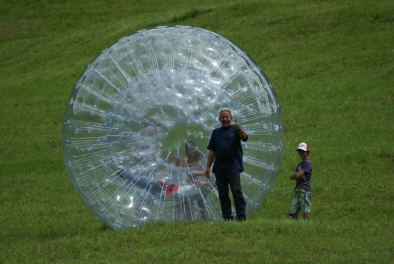 Zorbing in Engelberg - Gutschein für 2 Personen 2 