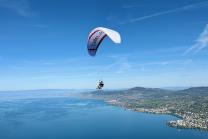 Villeneuve Gleitschirmfliegen - 1 Flug für 1 Person