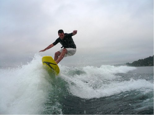 Wakeboarden & Wakesurfen - Wasser Action auf dem Zürichsee 1 