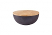 Schale 19x8cm - mit Bambusdeckel 
