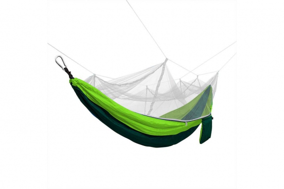 Hängematte grün - mit Moskito-Schutz  