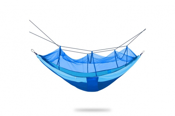 Hängematte blau - mit Moskito-Schutz 1 