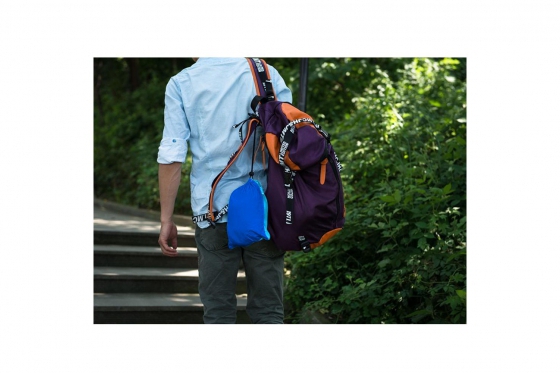 Hängematte blau - mit Moskito-Schutz 6 