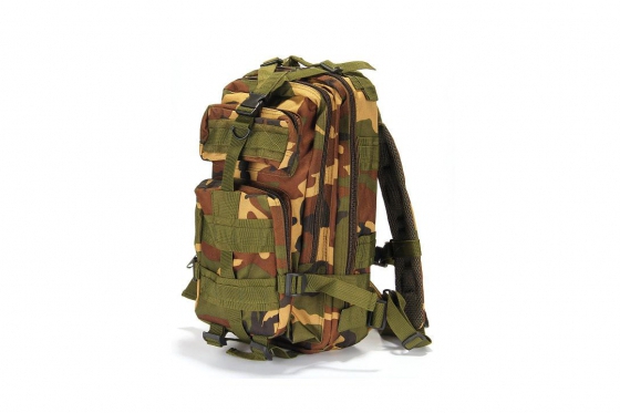 Sac à dos camouflage vert - design militaire  
