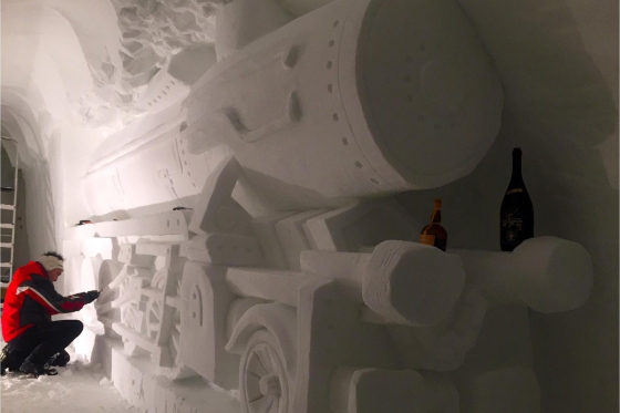 Fondue dans un igloo - à Avoriaz - 2 personnes 5 