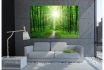 Image en verre acrylique - Sunny Forest - disponible en diverses tailles 