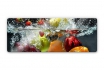 Glasbild - Erfrischendes Obst Panorama   - in div. Grössen erhältlich 1