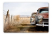 Glasbild - Old Rusted Cars   - in div. Grössen erhältlich  1