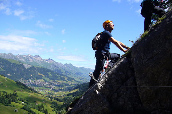 Via Ferrata Chäligang - Pour les adultes  