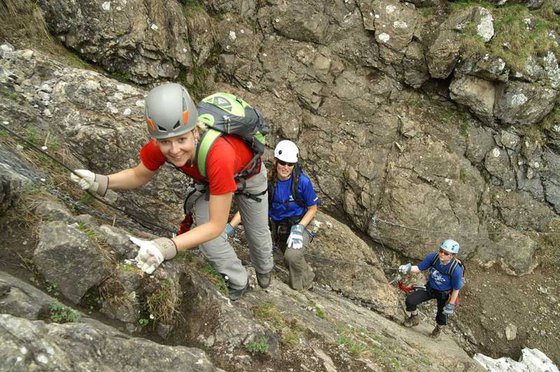 Via Ferrata Chäligang - Tour pour les enfants 1 
