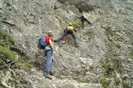 Via Ferrata Chäligang - Tour pour les enfants 2 