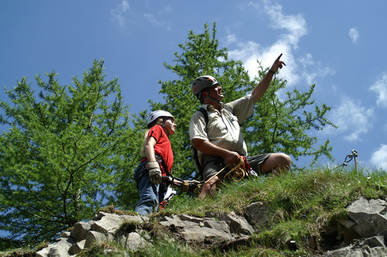 Via Ferrata Chäligang - Tour pour les enfants 4 