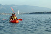 Virée familiale en kayak - Sur le lac Léman 