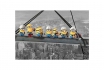 Poster - Despicable Me 2 - Minions Eating Above Manhatten 