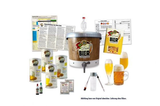 »DEIN BIER« brassé maison® - Set de brassage de bière, Maxi  