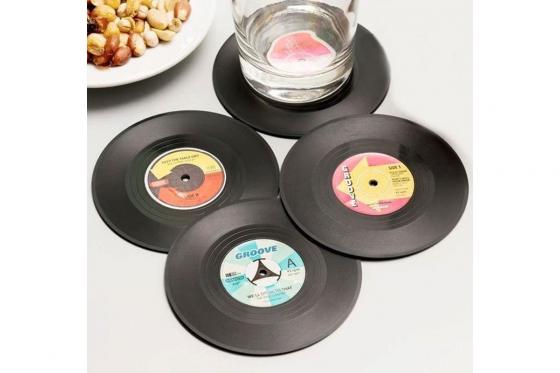 Untersetzer Schallplatte - Retro Style Records 4er Set 1 