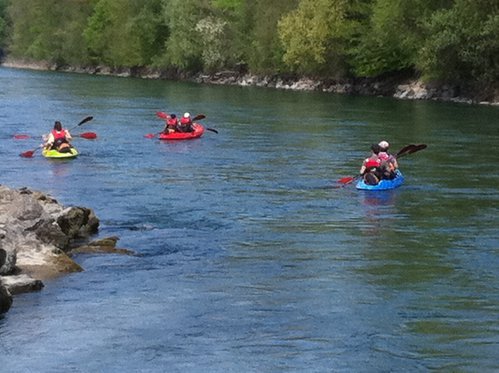 Kajak Tour rund um Bern - Wasser Erlebnis für 5 Personen 2 