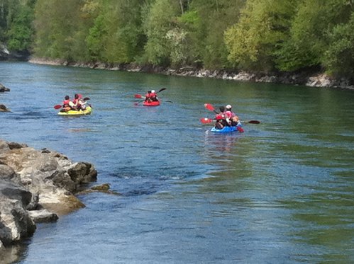 Kajak Tour rund um Bern - Wasser Erlebnis für 5 Personen 3 