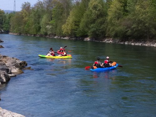 Kajak Tour rund um Bern - Wasser Erlebnis für 5 Personen 4 