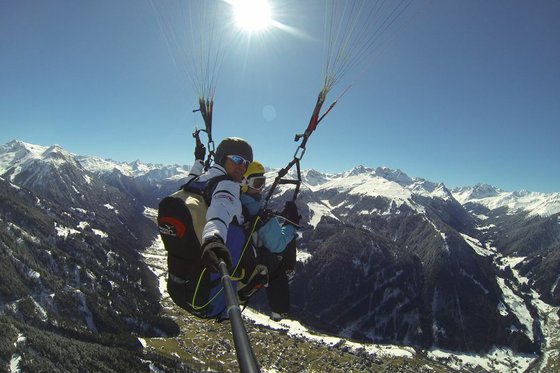 Vol en parapente VIP - au coucher de soleil, à Vorarlberg  
