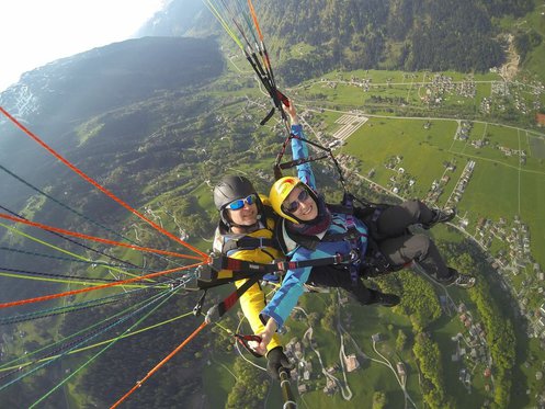Vol en parapente VIP - au coucher de soleil, à Vorarlberg 1 