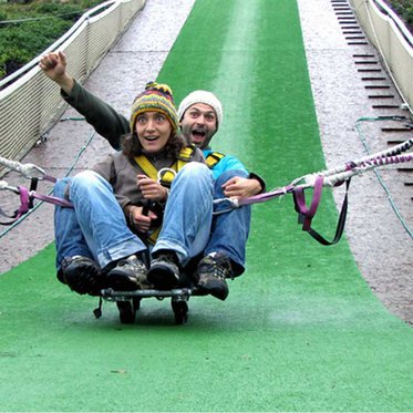 Bungee Jumping - von der Schanze für 2 Personen 1 