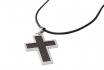 Pendentif en acier inoxydable - Dark Cross 3