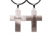 Pendentif en acier inoxydable - Dark Cross 5