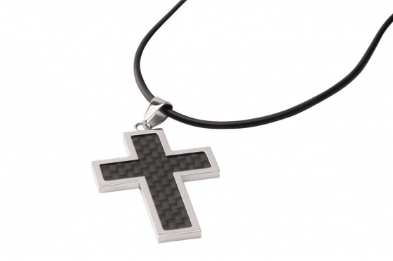 Anhänger Dark Cross - aus Edelstahl 3 