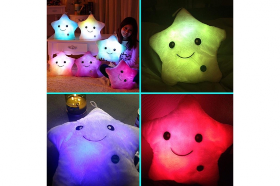 Coussin étoile - blanc 1 