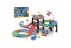 Rampe garage avec voitures de course - de happytoys 