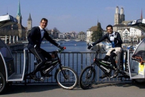 90 Minuten Rikscha Spass - Rikscha Fahrt durch Zürich