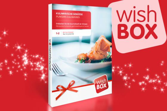 Kulinarische Genüsse - Wishbox - 1 Box - über 25 Erlebnisse  