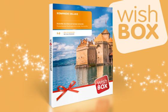 Romandie Deluxe - Wishbox - 1 Box - über 25 Erlebnisse  